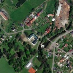Satellite imagery of [Brantice] church t., CZ