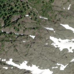 Satellite imagery of Woss Mountain, CA