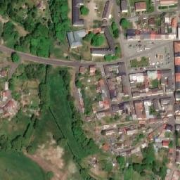 Satellite imagery of [Toužim] church t., CZ