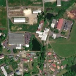 Satellite imagery of [Toužim] church t., CZ