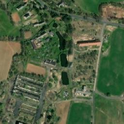 Satellite imagery of [Štědrá] church t., CZ