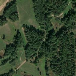 Satellite imagery of [Velká Chmelištná] church t., CZ