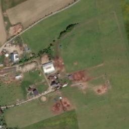 Satellite imagery of [Svárov u Unhoště] church t., CZ