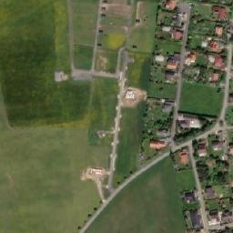 Satellite imagery of [Svárov u Unhoště] church t., CZ