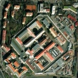 Satellite imagery of [Praha-Nusle] church t., CZ