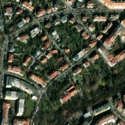 Satellite imagery of [Praha-Nusle] church t., CZ