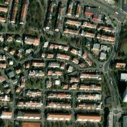 Satellite imagery of Mitas [Praha-Záběhlice] factory chimney, CZ