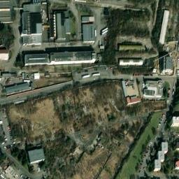 Satellite imagery of Mitas [Praha-Záběhlice] factory chimney, CZ