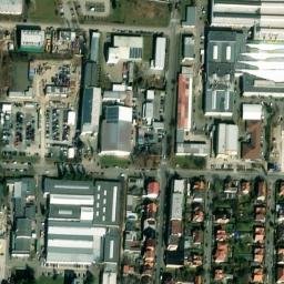 Satellite imagery of [Praha-Hostivař] Factory chimney, CZ
