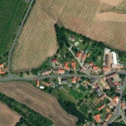 Satellite imagery of [Tismice] church t. S, CZ