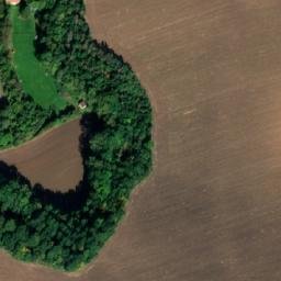 Satellite imagery of [Chrášťany-Bylany] church t., CZ