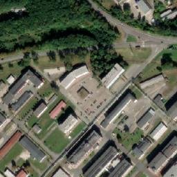 Satellite imagery of Synthesia [Rybitví] factory chimney, CZ
