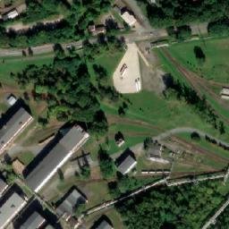 Satellite imagery of synhtesia [Pardubice - Semtín] factory chimney 2, CZ
