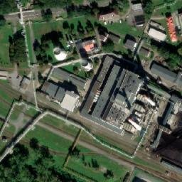 Satellite imagery of synhtesia [Pardubice - Semtín] factory chimney 2, CZ