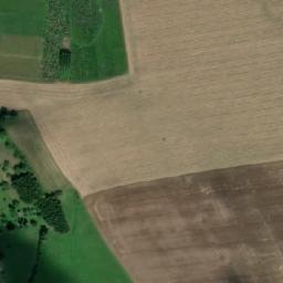 Satellite imagery of [Nekoř] church t., CZ