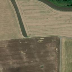 Satellite imagery of [Nekoř] church t., CZ