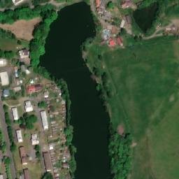 Satellite imagery of [Toužim] church t., CZ