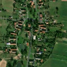 Satellite imagery of [Pšov-Močidlec] church t., CZ