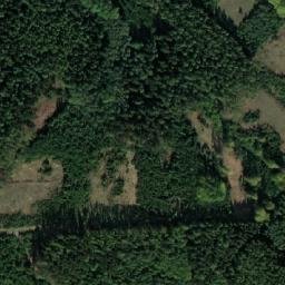 Satellite imagery of [Petrovice u Rakovníka] church t., CZ
