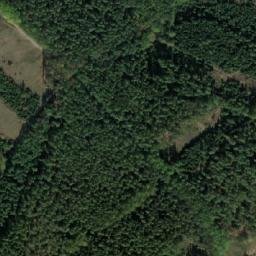 Satellite imagery of [Petrovice u Rakovníka] church t., CZ