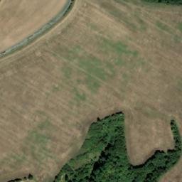 Satellite imagery of [Městečko u Křivoklátu] church t., CZ