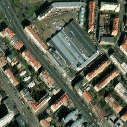 Satellite imagery of Sv. Pankrác [Praha-Nusle] belfry, CZ