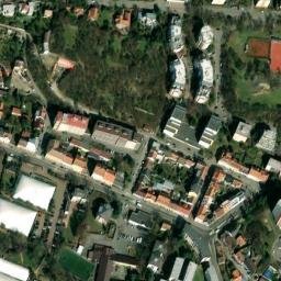 Satellite imagery of [Praha-Záběhlice] church t., CZ