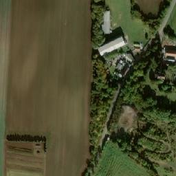 Satellite imagery of [Velim] evangelic church t., CZ