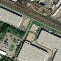 Satellite imagery of synhtesia [Pardubice - Semtín] factory chimney 2, CZ