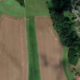 Satellite imagery of [Nekoř] church t., CZ