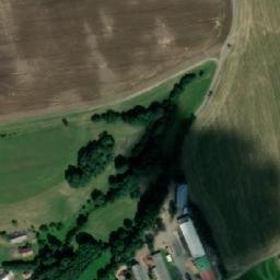 Satellite imagery of [Nekoř] church t., CZ