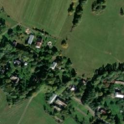 Satellite imagery of [Světlá Hora-Dětřichovice] church t., CZ