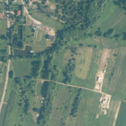 Satellite imagery of cairn, PL