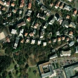 Satellite imagery of Kavčí hory [Praha-Podolí] TV building, CZ