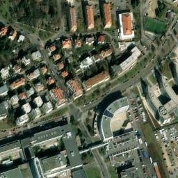 Satellite imagery of Kavčí hory [Praha-Podolí] TV building, CZ
