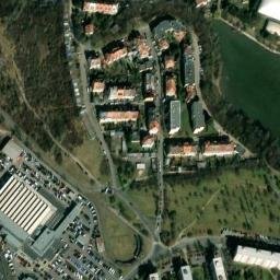 Satellite imagery of [Praha-Záběhlice] church t., CZ
