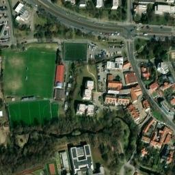 Satellite imagery of [Praha-Hostivař] church sanctus t., CZ