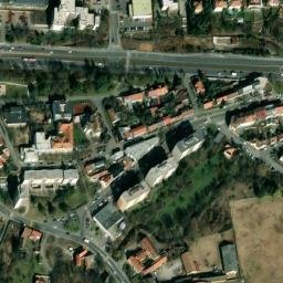 Satellite imagery of [Praha-Hostivař] church sanctus t., CZ