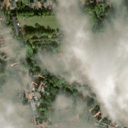 Satellite imagery of [Vrbčany] church t., CZ