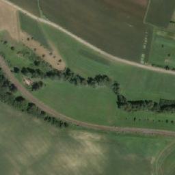 Satellite imagery of [Lukavice v Čechách] church t., CZ