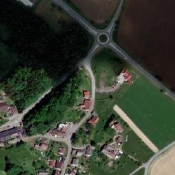 Satellite imagery of [Šedivec] church t., CZ