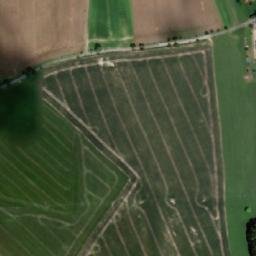 Satellite imagery of [Nekoř] church t., CZ