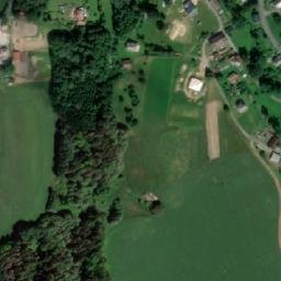 Satellite imagery of [Nekoř] church t., CZ