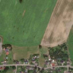 Satellite imagery of [Červená Voda-Šanov] church t., CZ