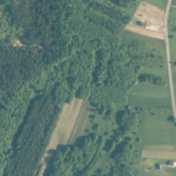 Satellite imagery of cairn, PL