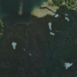 Satellite imagery of Queen Peak, CA