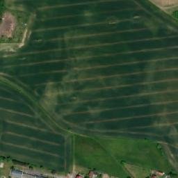 Satellite imagery of [Žihle] cemetry church t., CZ