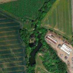Satellite imagery of [Žihle] church t., CZ