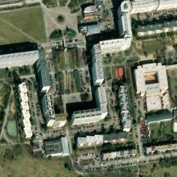 Satellite imagery of Nové Butovice [Praha-Stodůlky] church t., CZ