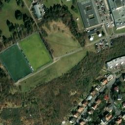 Satellite imagery of Kavčí hory [Praha-Podolí] TV building, CZ